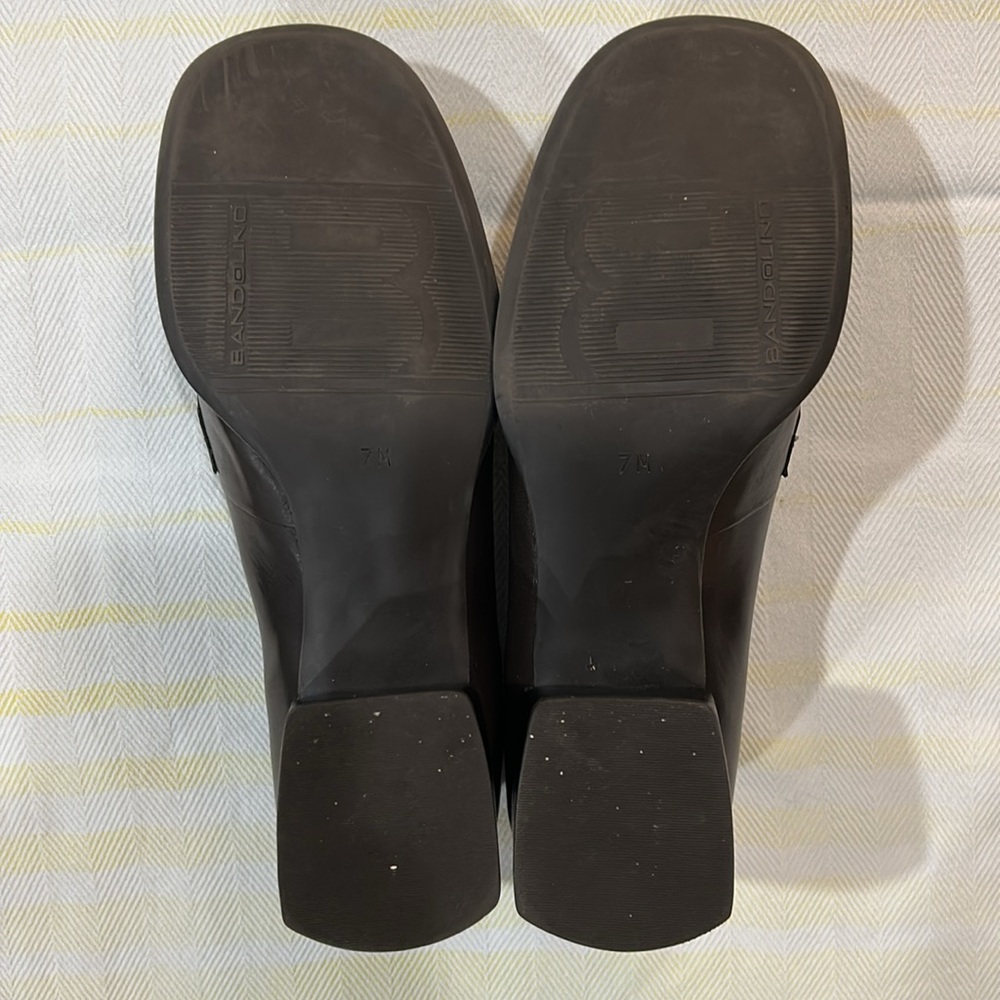 Bandolino JAMRY Chocolate Brown Loafers, size 7M, EUC - Picture 4 of 6
